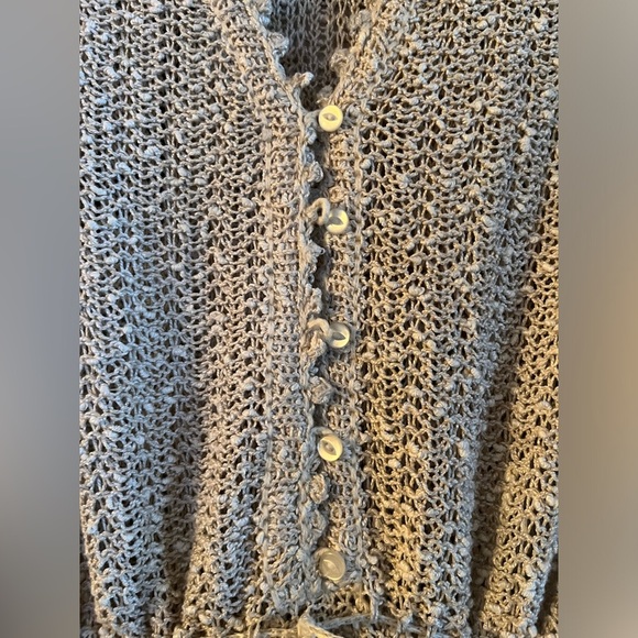 PALLAS 100 % Linen Hand loomed Knitted Dress Made in Ireland - Picture 5 of 8